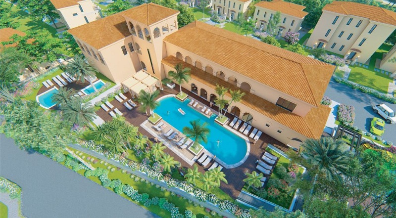 Bể bơi 4 mùa ngoài trời tại biệt thự Wyndham Sky Lake Resort & Villas Chương Mỹ