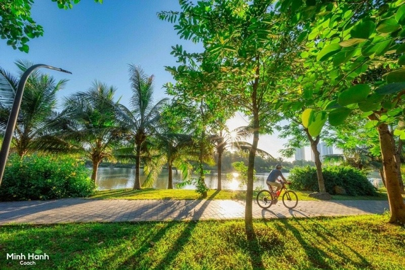 Cung đường dạo bộ quanh Hồ Thiên Nga Ecopark