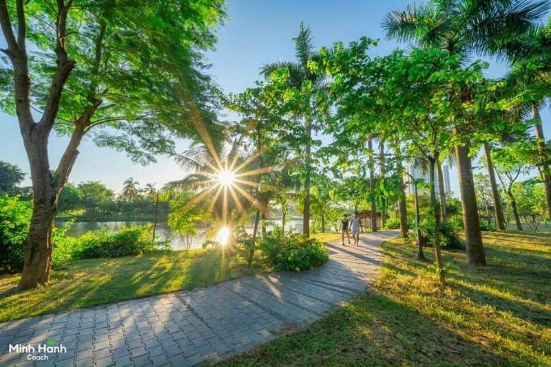 Cung đường dạo bộ quanh Hồ Thiên Nga Ecopark