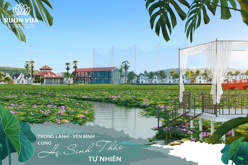  Phối cảnh 2 Vườn Vua Resort & Villas Phú Thọ 