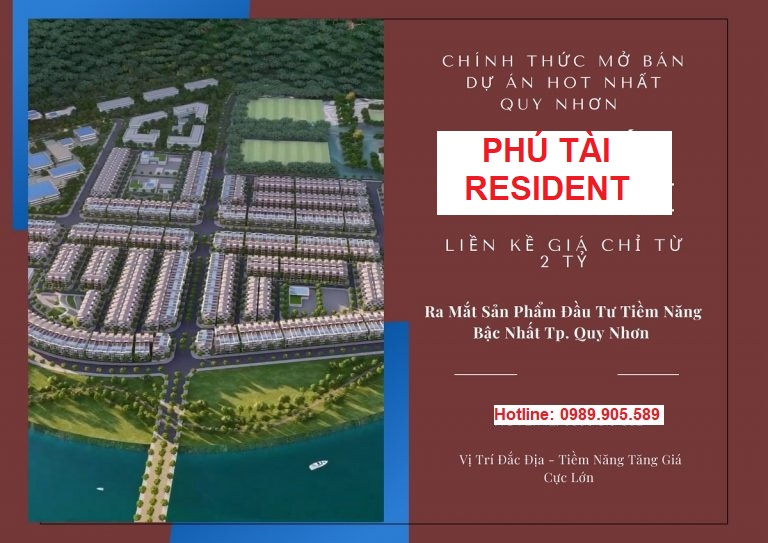 Chính thức mở bán dự án Phú Tài Resident Quy Nhơn