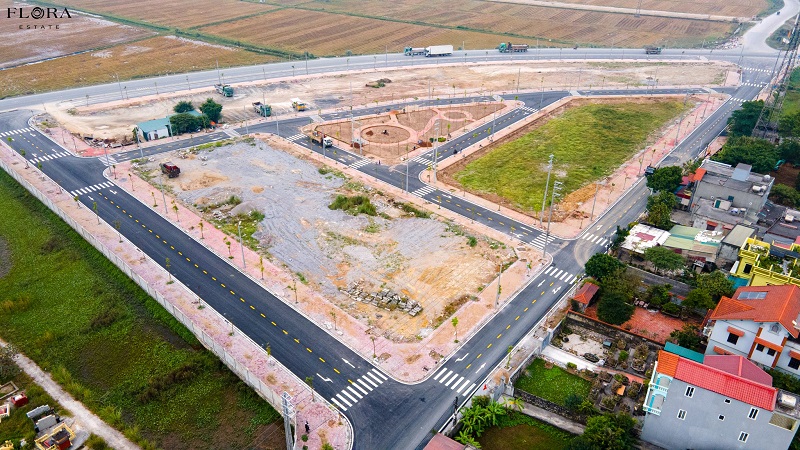 hình ảnh thực tế dự án Flora Estate Hà Nam